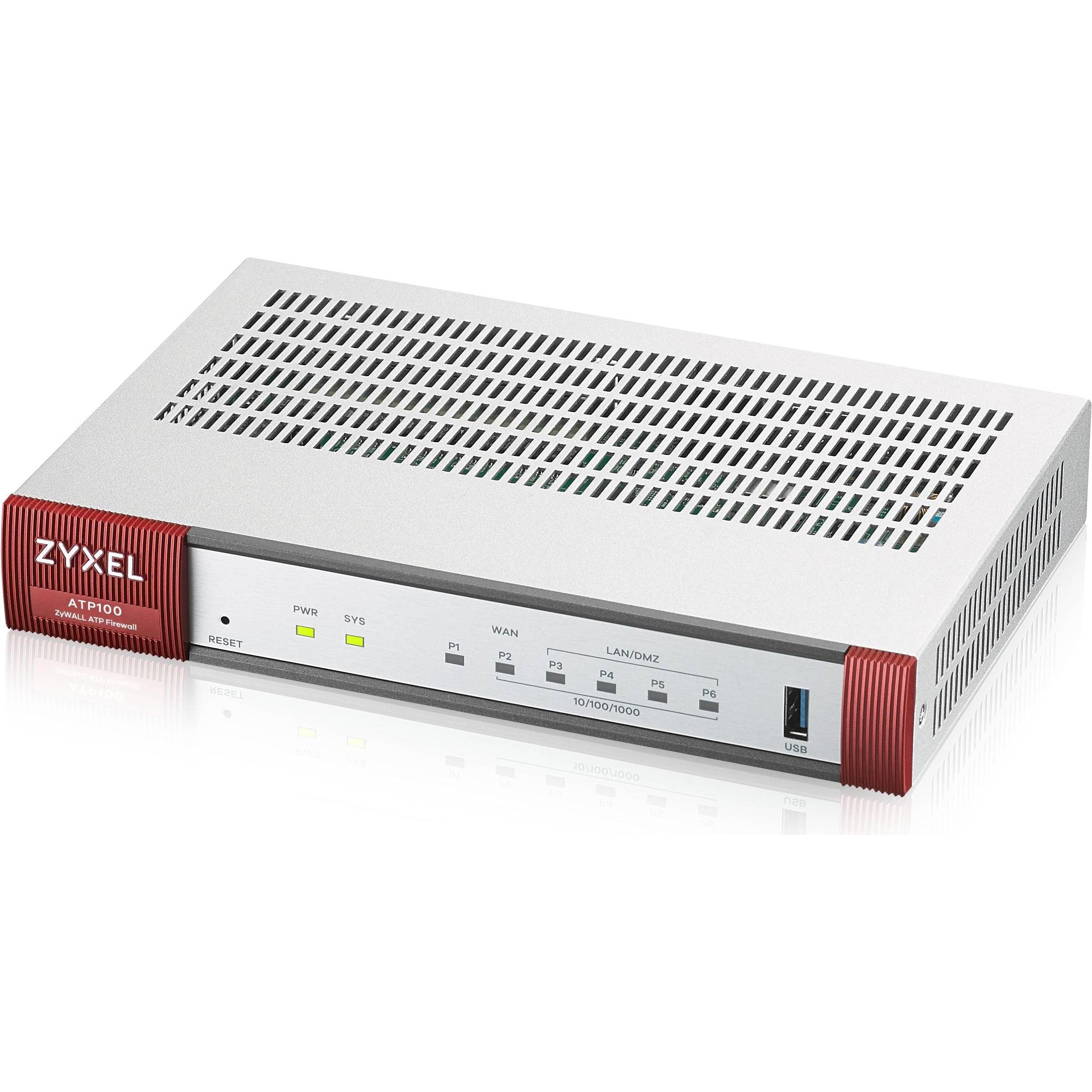 Zyxel ATP100 ATP-Firewall mit Sandbox inkl. Gold-Lizenz für 1 Jahr, Firewall