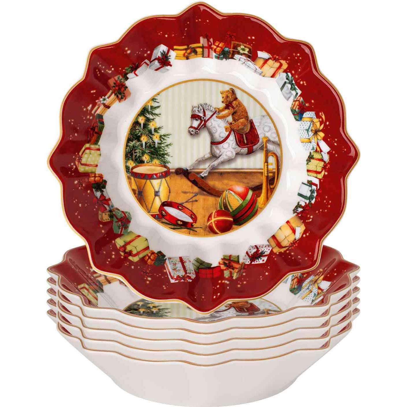 Thumbnail - Villeroy & Boch Multipack Toy"s Fantasy Schale klein, Geschenke - 6 Stück, Schüssel + Schale, Mehrfarbig