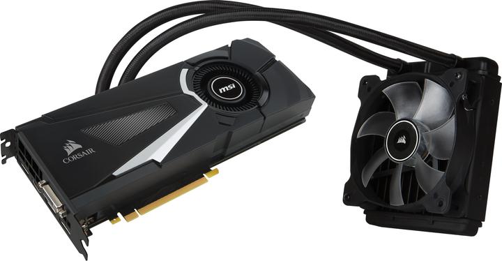 Actual product image MSI GeForce GTX 1070 SEA HAWK X (8 GB)