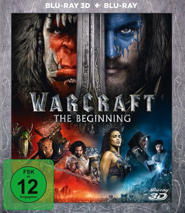 Actual product image Warcraft - The Beginning - 3D Blu Ray (3D Blu-ray)