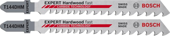 Actual product image Bosch Professional Zubehör Expert Hardwood Fast T144DHM jigsaw blade, 10 pieces
