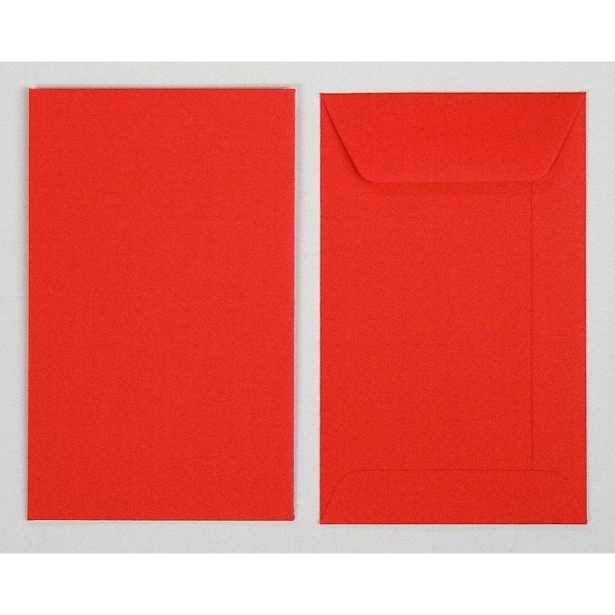 Thumbnail - Blanke, Versandtasche + Luftpolstertasche, Versandtaschen 65x105mm 120g/qm gummiert VE=100 Stück rubin (100 x)