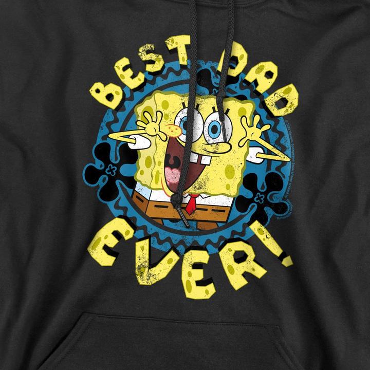 Produktbild Spongebob Squarepants Best Dad Ever Kapuzenpullover Vatertag (M)