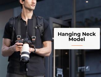 Immagine prodotto K&F Concept Larghezza 32 mmCinturino da collo Urban Wander 01 (nero) (Tracolla)