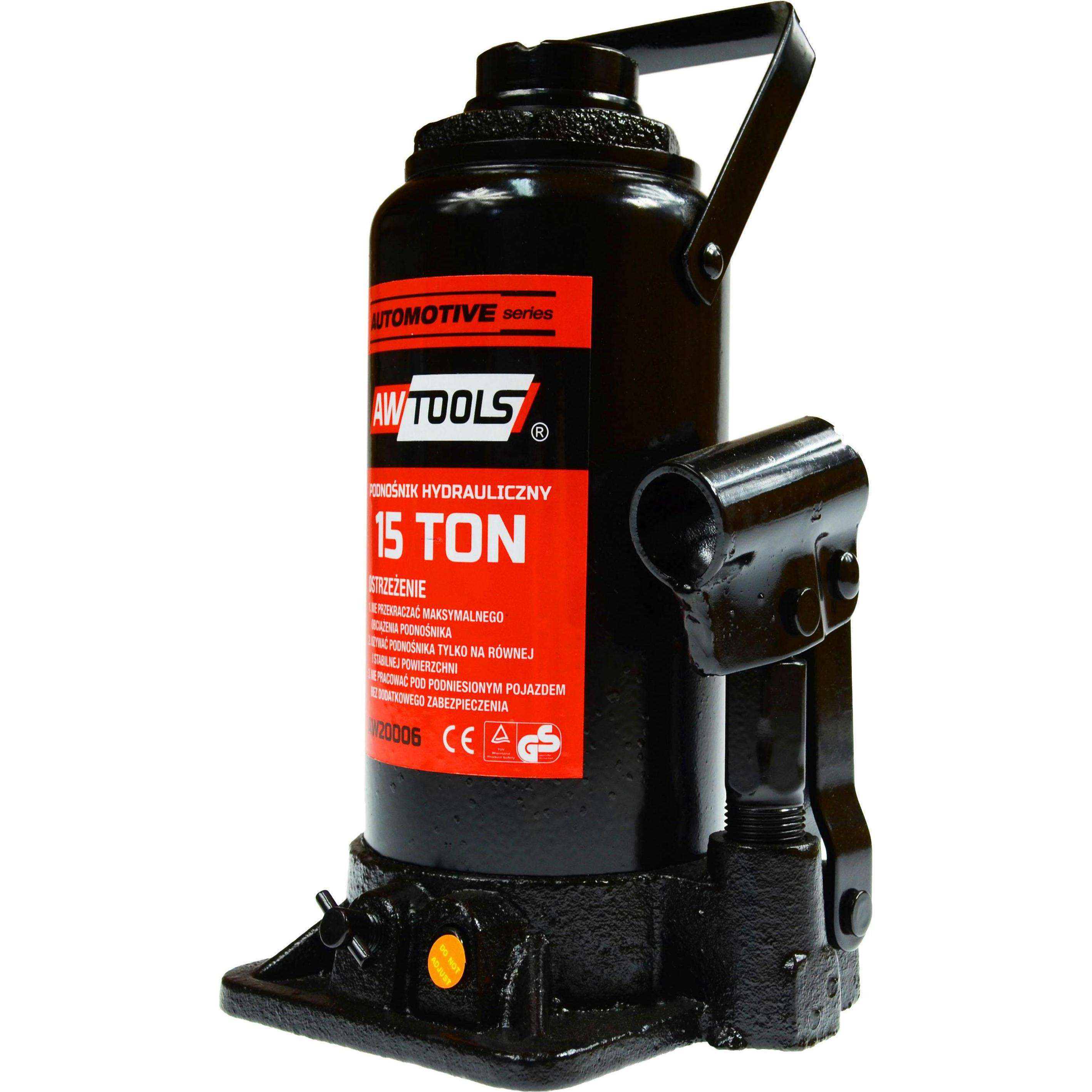 Awtools, Wagenheber, DŹWIGNIK HYDRAULICZNY TŁOKOWY / SŁUPKOWY 15 TON 227 - 432mm