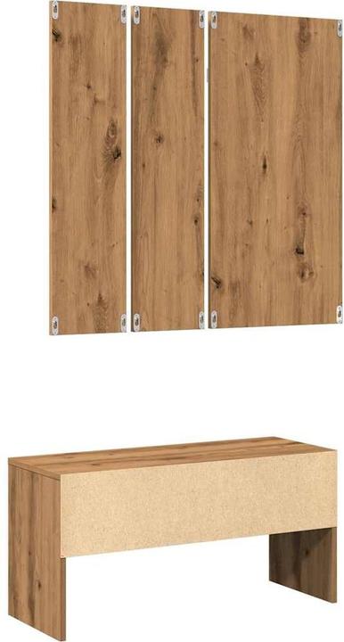 Immagine prodotto vidaXL Garderoben-Set Artisan-Eiche Holzwerkstoff