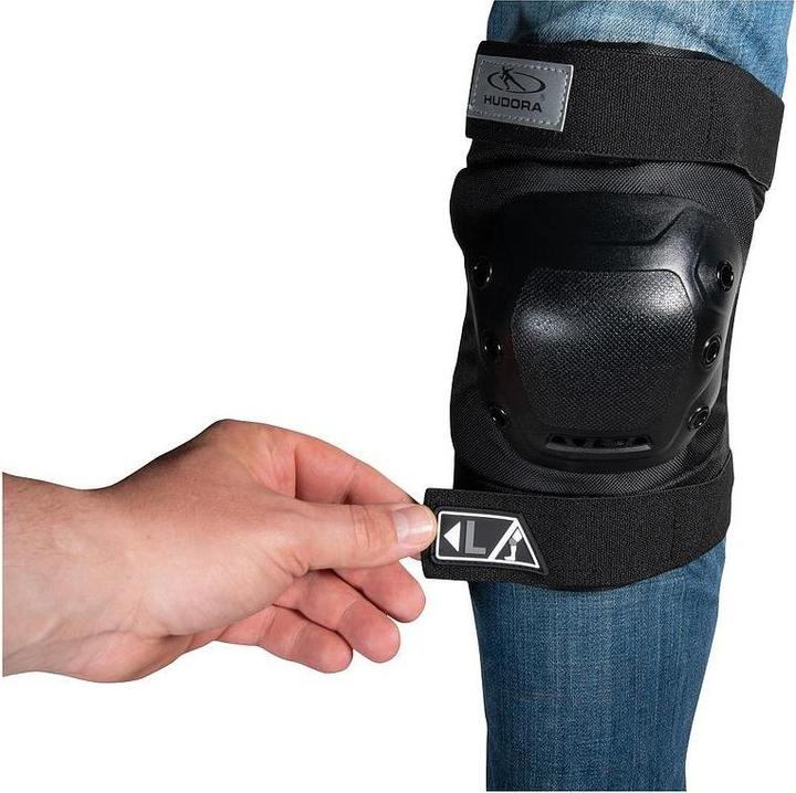 Actual product image Hudora Protector set (M, Knee pad, Elbow protectors, 6 pieces)