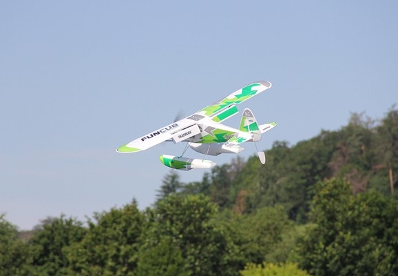 Immagine prodotto Multiplex RR FunCub NG 1410mm ala alta ARTF verde (Motore multiplo)