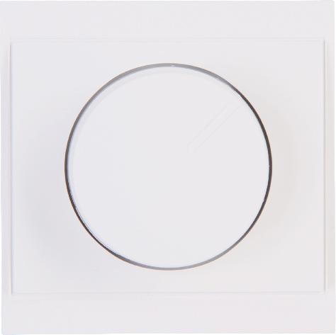 Actual product image Kopp Dimmer cover Malta arctic white
