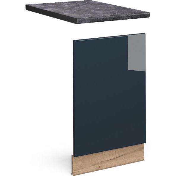 Vicco Frontblende Fame-Line, Geschirrspüler Zubehör, Blau