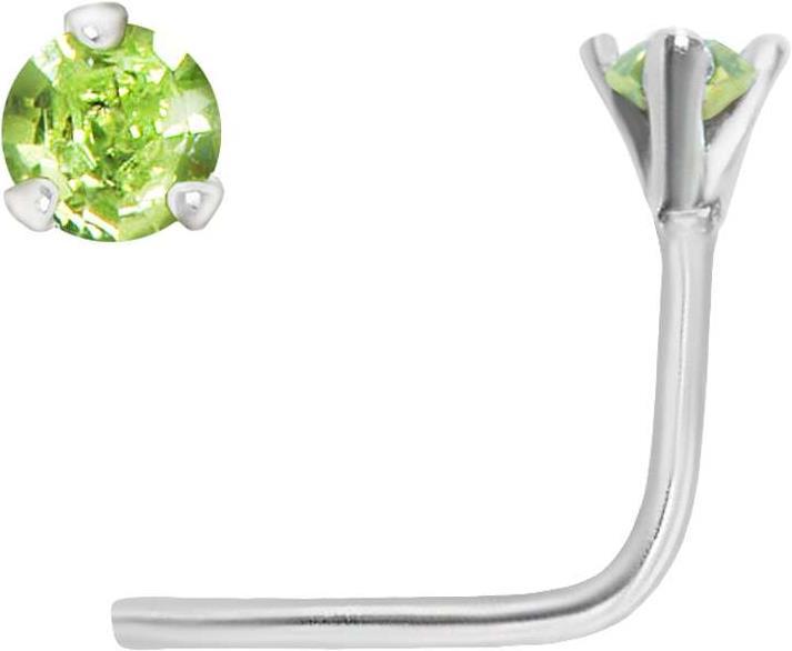 Image du produit Bijouteria Piercing nez (Argent, Zircone)
