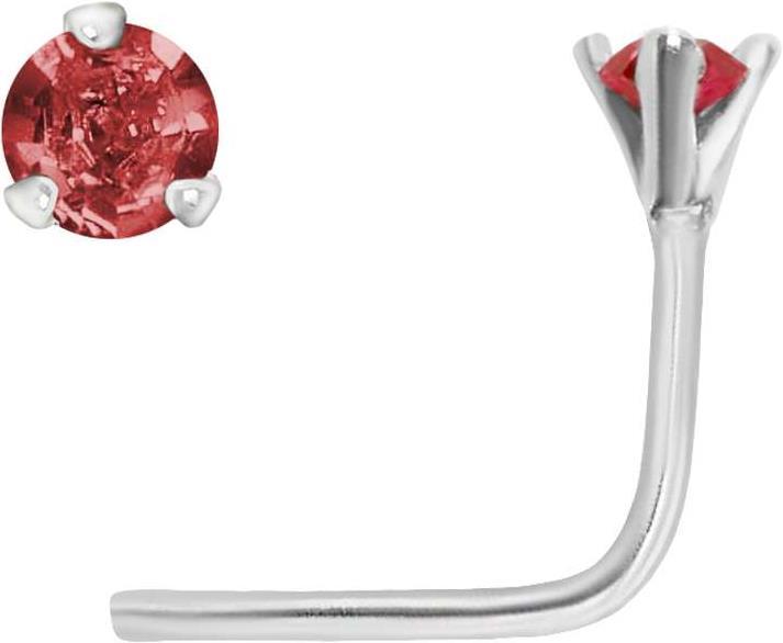 Actual product image Bijouteria Nose piercing (Zirconia, Silver)