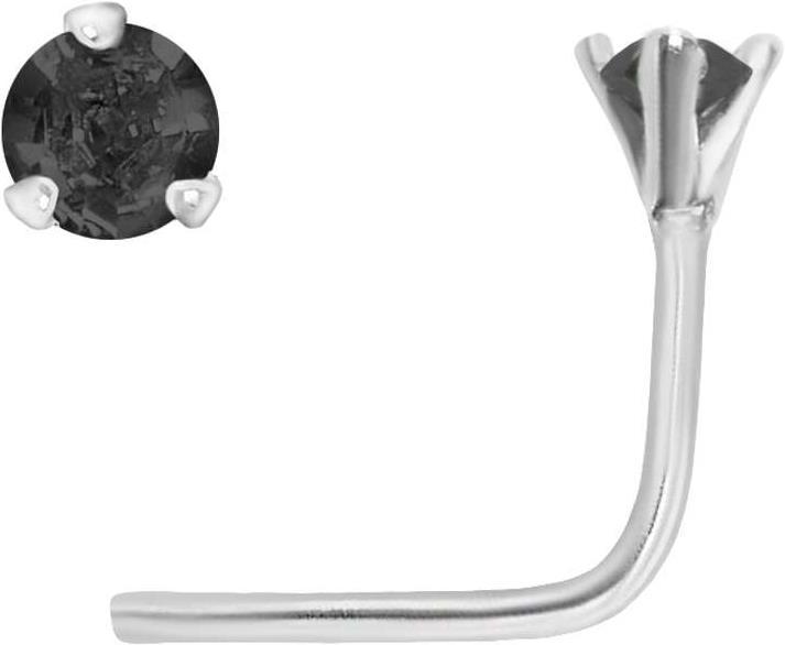 Produktbild Bijouteria Nasenpiercing (Silber, Zirkonia)