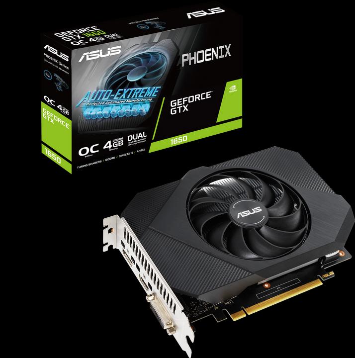 Produktbild ASUS Phoenix GeForce GTX 1650 OC Edition (4 GB)