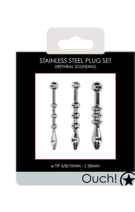 Productafbeelding Ouch! Urethrale Sounding - Metalen Plug Set