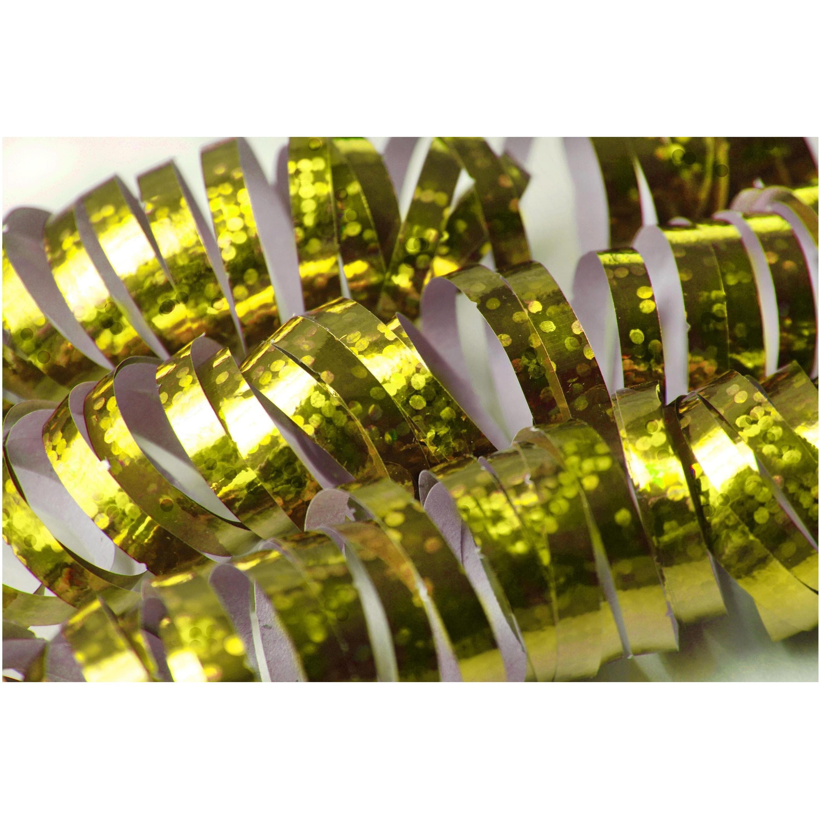 Thumbnail - Partydeco Luftschlangen 3.8 m, Gold
