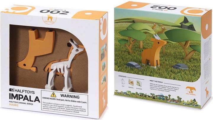 Actual product image Halftoys Animal World - Impala version