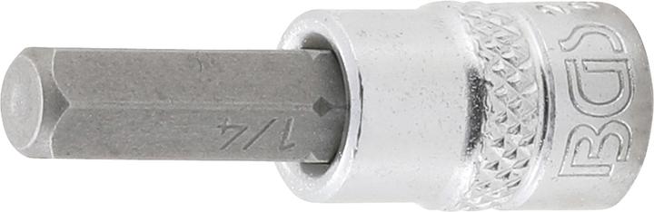 Actual product image BGS Bit Socket 6.3 mm (1/4") Drive internal Hexagon 1/4" (Allen screw)