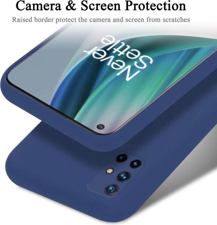 Immagine prodotto Cadorabo Custodia per OnePlus Nord N10 5G TPU Liquid Silicone Case (OnePlus Nord N10 5G)