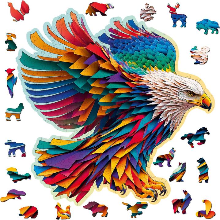 Produktbild WoodenCity Bright Eagle (250 Teile)