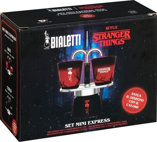 Image du produit Bialetti Espressokanne Stranger Things, mit 2 Espressotassen (2 Tasses)
