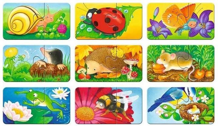 Produktbild Ravensburger Tiere im Garten (2 Teile)