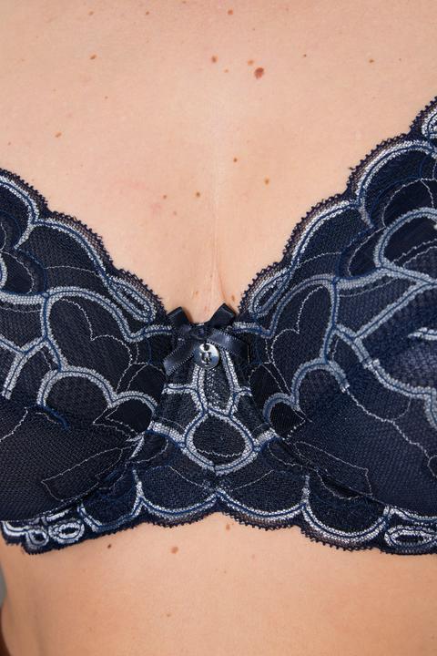 Produktbild Ulla Popken Bügel-BH, Herzen, Spitze (Einzelpack, 115 E)