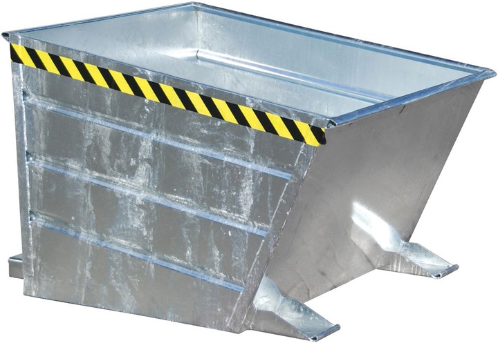 Actual product image eurokraft pro Tipping container, with low pouring edge (650 l)