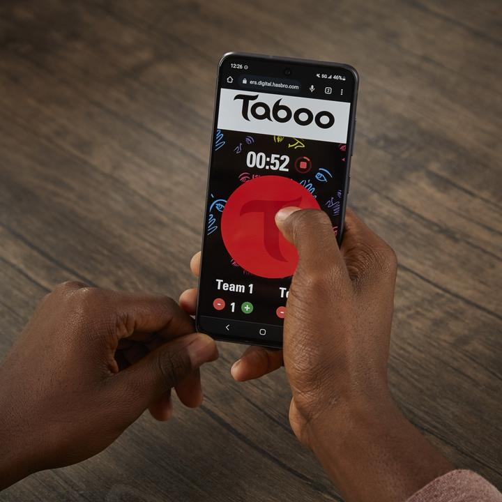 Actual product image Hasbro Gaming Taboo (Greek)