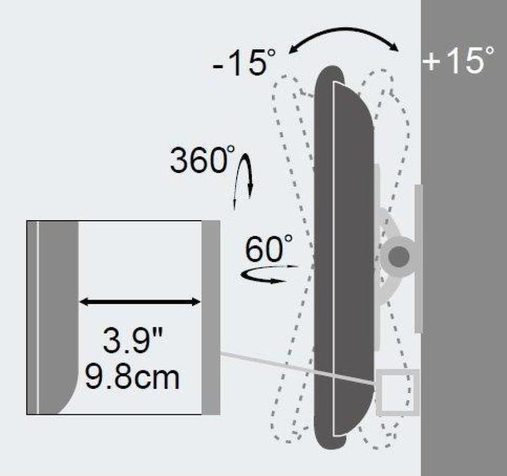Immagine prodotto Techly ICA-LCD-201BK (Muro, 30", 23 kg)