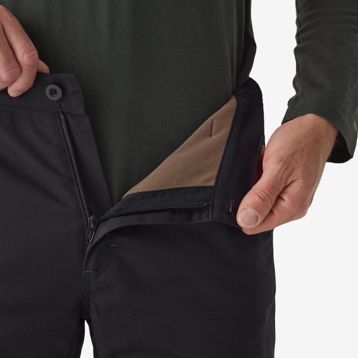 Produktbild Solognac Hose 100 Cargo warm schwarz (XXL)