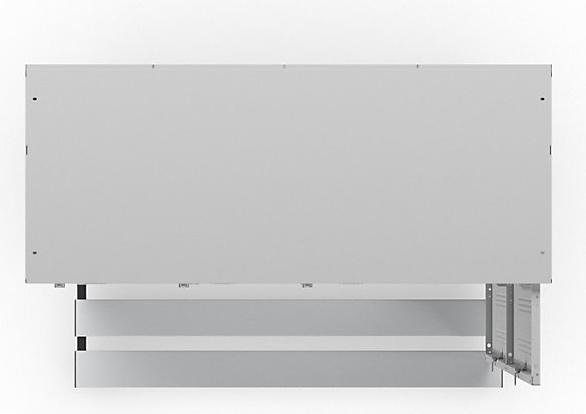 Actual product image Wolf Half height wardrobe with bench base (120 cm, 214 cm)