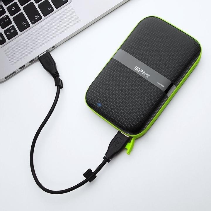Actual product image Silicon Power Armor A60 1TB USB 3.0 2.5 SP010TBPHDA60S (1 TB)