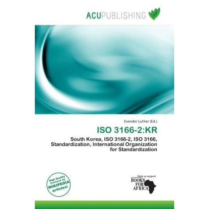 ISO 3166-2:KR, Fachbücher von Evander Luther