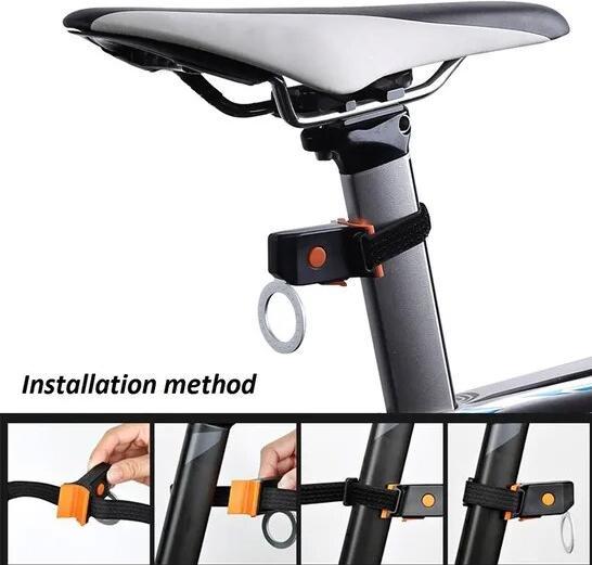 Produktbild MRB Mini LED Fahrrad Rücklicht Heart