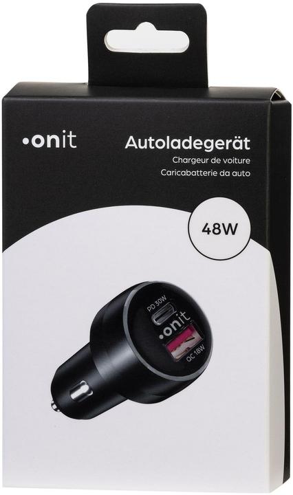 Produktbild Onit Autoladegerät Dual 48 W PD, Stromanschluss Seite A
