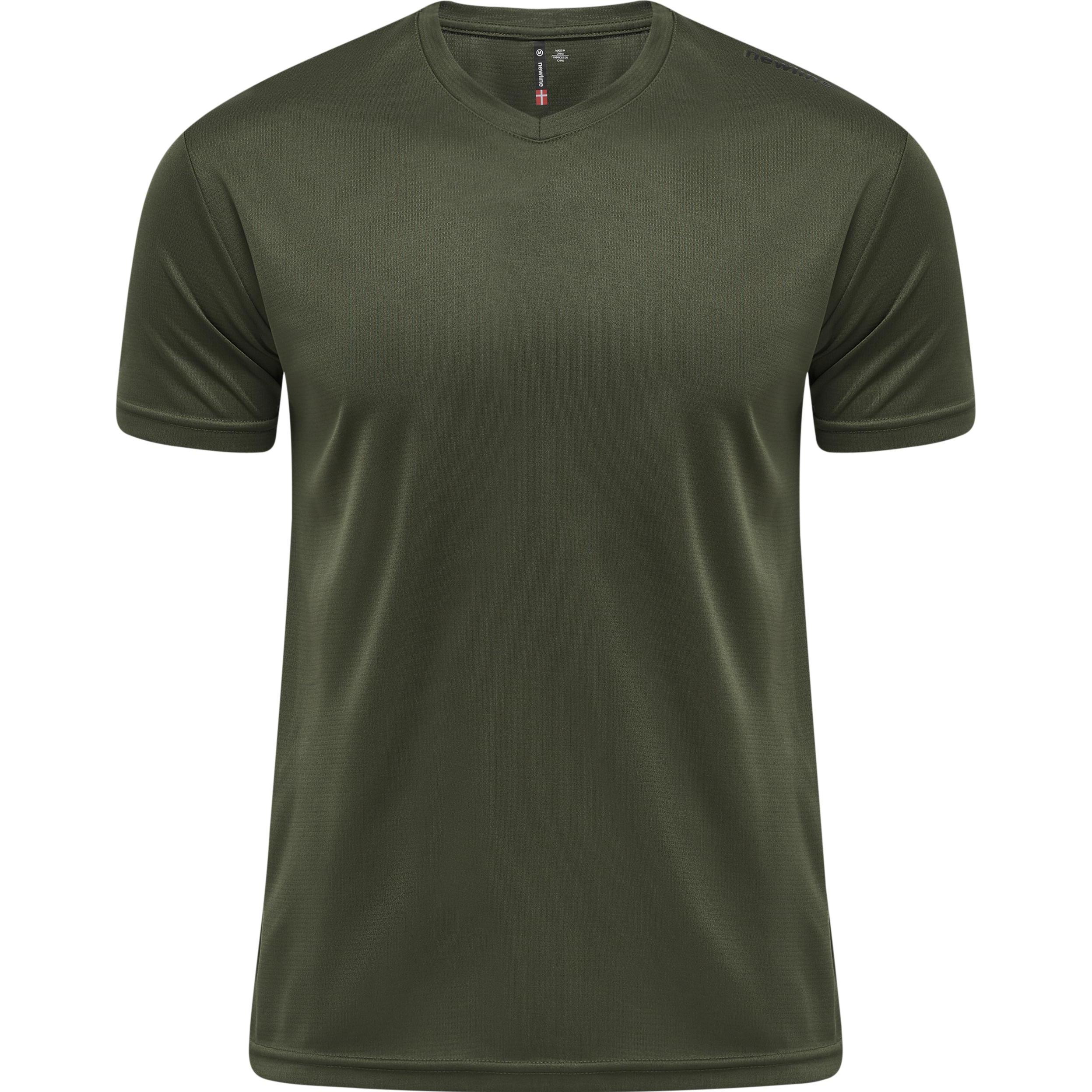 Newline, Herren, Sportshirt, Base Cool Tee (L), Grün, L