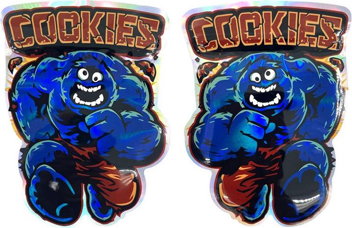 Actual product image Multi-i Mylar Bag Cookies 1pcs