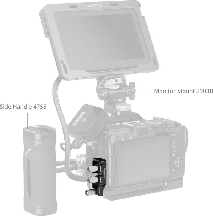 Produktbild SmallRig Clamp HDMI und USB-C, Zubehörtyp: Clamp