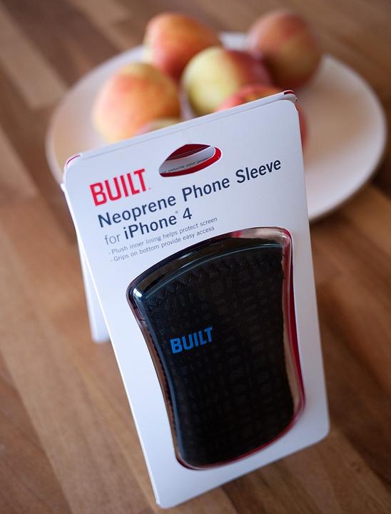 Actual product image Built Neoprene Protective Case for iPhone iPod Smartphones Graphite Grid Phone Sleeve