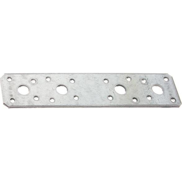 Thumbnail - Alberts, Baubeschläge + Holzverbinder, Flachverbinder 180 x 40 mm, sendzimirverzinkt, 1 Stck (Flachverbinder, 50 Stk.)