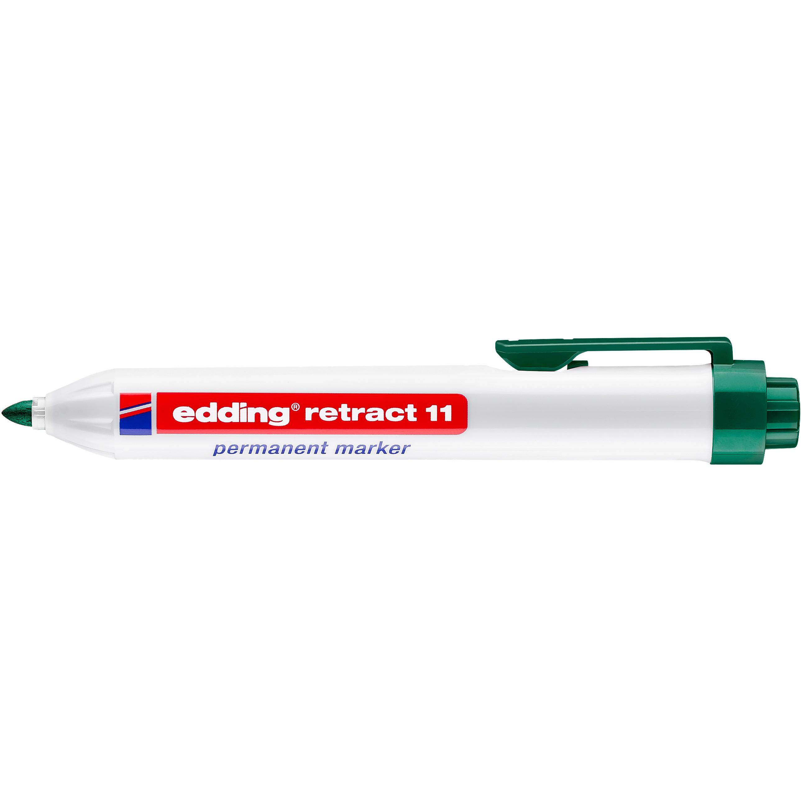 Edding, Marker, Permanent Marker 11 grün (Grün, 3 mm, 1 x)