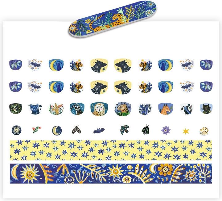 Immagine prodotto Djeco Nagelsticker Mondreflexionen