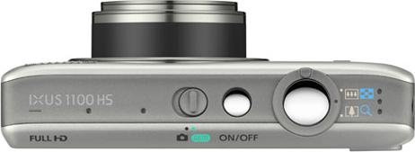 Actual product image Canon IXUS 1100 HS, 12 MP, 12x Zoom, Full-HD Movies, Black (1/2,3'')