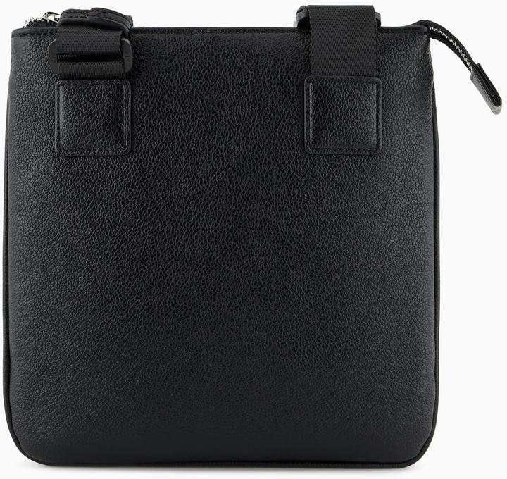Immagine prodotto Armani Exchange Borsa a Tracolla Doppia con Logo e Targhetta Centrale