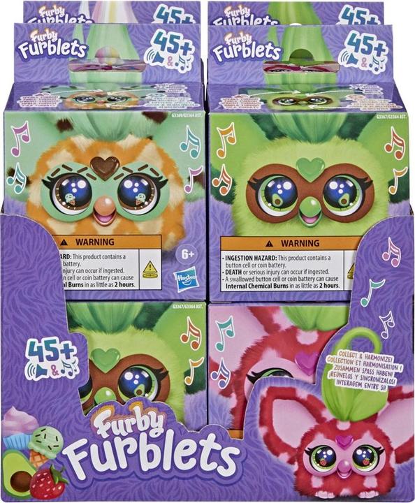 Actual product image Hasbro Furblets Foodies sort. (12.70 cm)