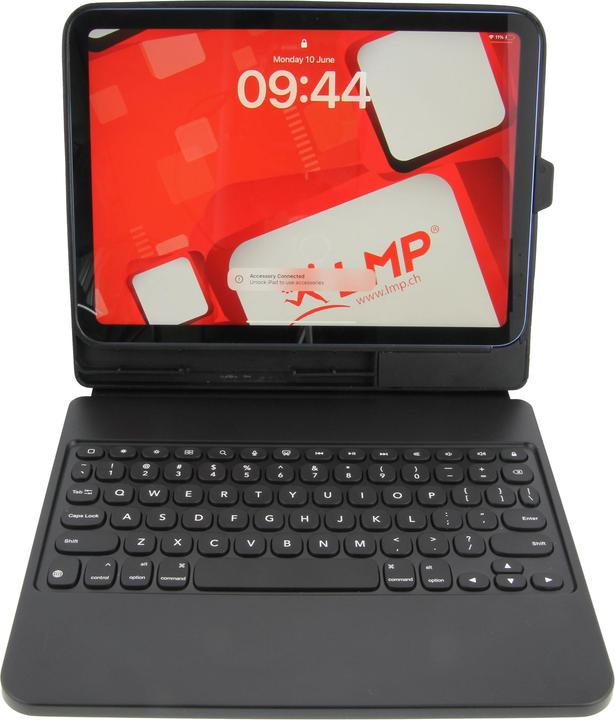 Produktbild LMP Tablet Tastatur Cover Defender USB-C iPad 10.9" CH-Layout (CH)