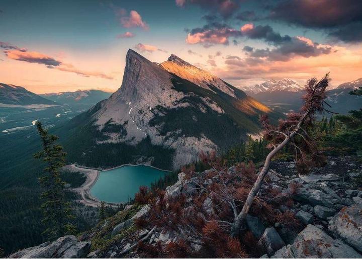 Produktbild Ravensburger Abends in den Rocky Mountains (1000 Teile)