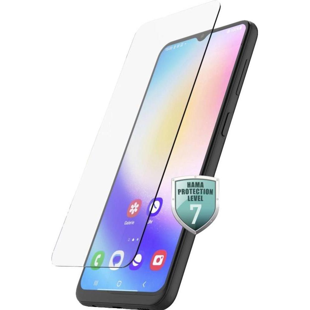 Hama Bildschirmschutz (1 Stück, Samsung Galaxy A34 5G), Smartphone Schutzfolie, Transparent