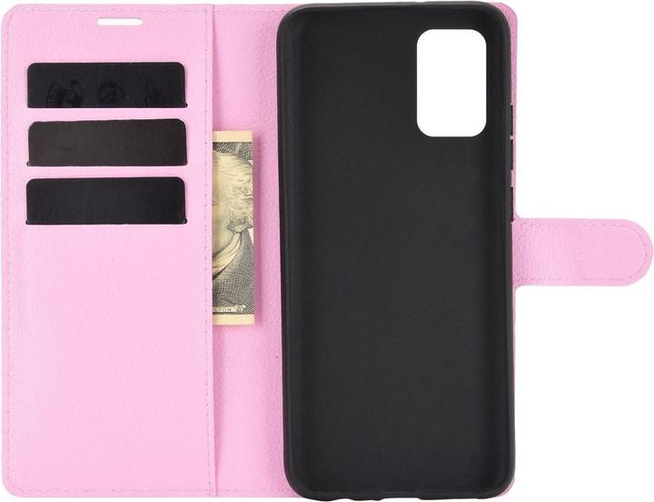 Produktbild König Design Hülle Handy Schutz für Samsung Galaxy A02s Case Cover Tasche Etuis Bumper Rosa (Samsung Galaxy A02s)